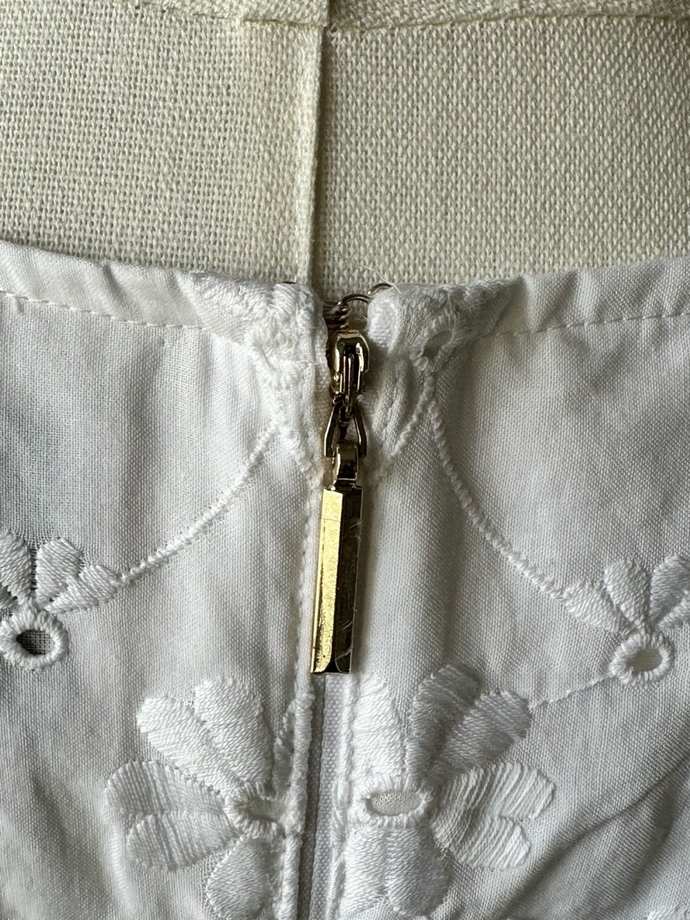 kate spade White Eyelet Midi Dress - Picture 4 of 5